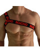 macho - arnes romano amarillo s/m