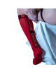 macho - calcetines finos rojo talla unica