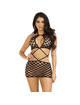 Mini Vestido Leg Avenue com Aberturas