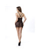 livco corsetti fashion - aldana lc 20206 babydoll + thong black s/m