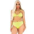 leg avenue - top bragas con tirantes amarillo