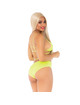 leg avenue - top panties yellow with straps