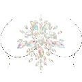 leg avenue - celestial joya adhesiva para el cuerpo