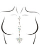 leg avenue - jade adhesive body jewel