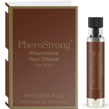 Perfume com Feromonas Pherostrong Your Choice para Ele 1 ml