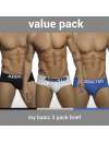 Pack Of 3 Briefs Addicted My Basic Brief 500087