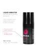 bruma - liquid vibrator ultra sliding bubblegum 15 ml