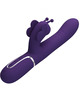 pretty love - multifunction rabbit vibrator 4 in 1 butterfly purple