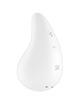 satisfyer - dew drop vibrador lay-on blanco