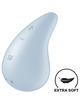 satisfyer - dew drop vibrador lay-on blanco