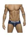 Pack 3 Cuecas Addicted Mesh Brief Push Up,500089