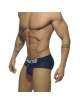 Pack 3 Cuecas Addicted Mesh Brief Push Up,500089