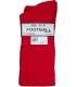 Los calcetines de Fútbol, Altas, de color Rojo,820732