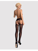 obsessive - s206 medias con liguero negro s/m/l