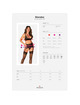 Conjunto Obsessive Glandez com Cinta de Liga