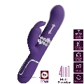 Vibrador Rabbit Pretty Love Coale Roxo