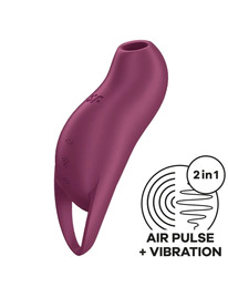 Estimulador de Clitóris Satisfyer Pocket Pro 1 Bordeaux