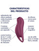 satisfyer - pocket pro 1 clitoris stimulator garnet