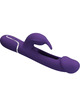 pretty love - kampas vibrador rabbit 3 en 1 multifunciÓn con lengua violeta