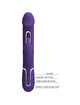 pretty love - kampas rabbit 3 in 1 multifunction vibrator with tongue violet