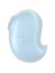 satisfyer - cutie ghost vibrador lay-on azul claro
