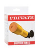 private -tube suction base for masturbator