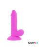 diversia - dildo flexible con vibracion morado 17 cm -o- 3.3 cm