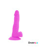 diversia - flexible vibrating dildo purple 18 cm -o- 4 cm
