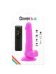 diversia - flexible vibrating dildo purple 18 cm -o- 4 cm