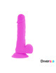diversia - dildo flexible con vibracion lila 20.5 cm -o- 4.2 cm
