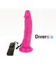 Vibrador Realístico Diversia Serge Roxo 21 cm