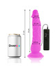 Vibrador Realístico Diversia Serge Roxo 21 cm