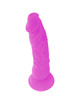 Vibrador Realístico Diversia Serge Roxo 21 cm