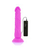 Vibrador Realístico Diversia Serge Roxo 21 cm