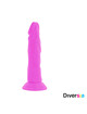 diversia - flexible vibrating dildo purple 23 cm -o- 4.3 cm