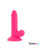 diversia - flexible vibrating dildo pink 17 cm -o- 3.3 cm