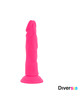 diversia - dildo flexible con vibracion rosa 23 cm -o- 4.3 cm