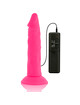diversia - flexible vibrating dildo pink 23 cm -o- 4.3 cm