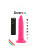 diversia - dildo flexible con vibracion rosa 23 cm -o- 4.3 cm