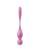 Bolas de Kegel SatisfyerLove Birds com Vibração Rosa