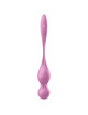 satisfyer - love birds vibrating kegel balls pink