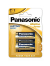 2x Pilhas Panasonic Bronze C LR14