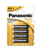 4x Pilhas Panasonic Bronze AA LR6