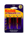 kodak - xtralife pilas alcalinas d lr20 1.5v
