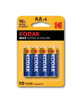 kodak - max alkaline battery aa lr6 blister * 4