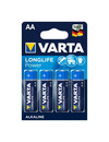 4x Pilhas Varta Longlife AA LR6