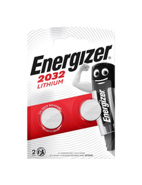 energizer - battery lithium button cr2032 3v 2 unit
