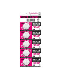 5x Bateria Maxell CR2025 3V