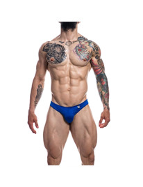 cut4men - calzoncillo corte bajo azul royal l