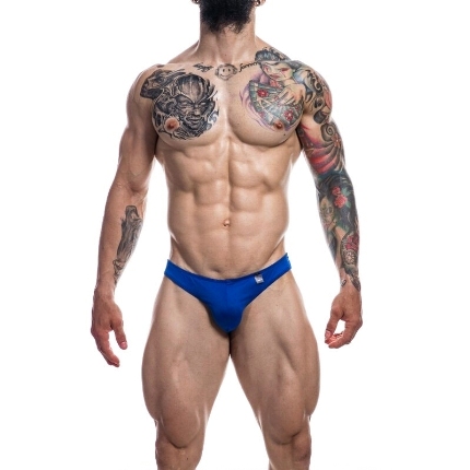 cut4men - low rise brief - royal blue l